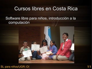 Ordenador == herramienta de creación con software libre  ->  creación de software y contenido libre. 