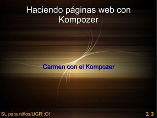 Subvencionado por el Gabinete de Acción Social UGR (2009-2011) y CENATIC (2011). 