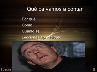 Qué os vamos a contar Por qué 