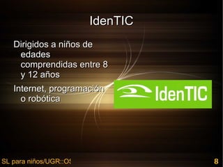 Nos pareció una buena idea La oficina de software libre de la UGR se creó en 2008 