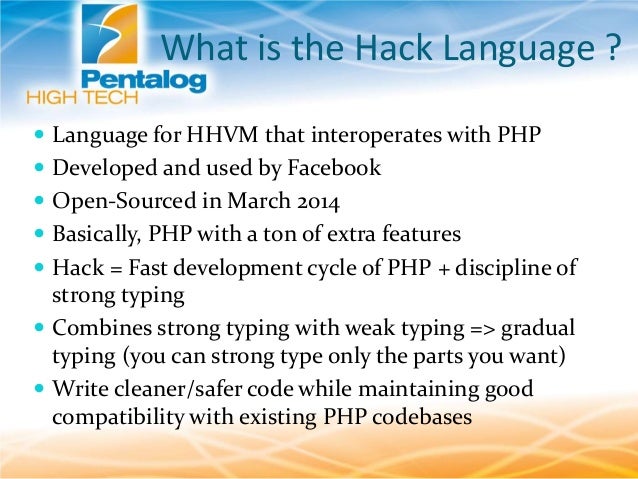 Hack Programming Language