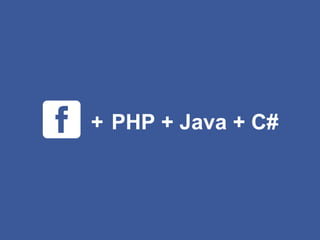 + PHP + Java + C#
 