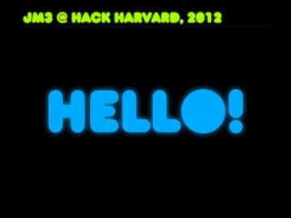 Hack Harvard 2012: Open Source is Big Business