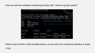 how to crack wifi passwords kali aircrack-ng