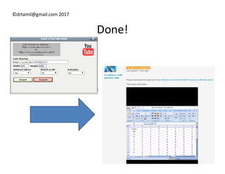 ©drtamil@gmail.com 2017
Done!
 