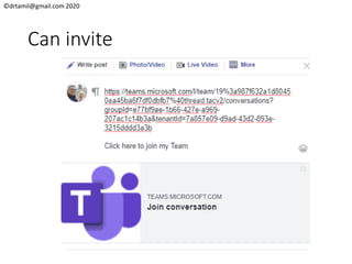 ©drtamil@gmail.com 2020
Can invite
 