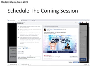 ©drtamil@gmail.com 2020
Schedule The Coming Session
 