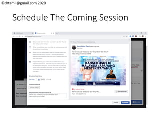 ©drtamil@gmail.com 2020
Schedule The Coming Session
 