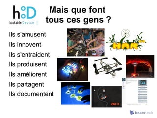 Mais que font tous ces gens ? 