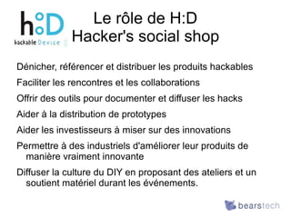 plus spécifique : réponse à des besoins précis, de niche 