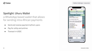 Hack Africa - Intro to Stellar | PDF
