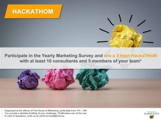 HACKATHOM by The House of Marketing