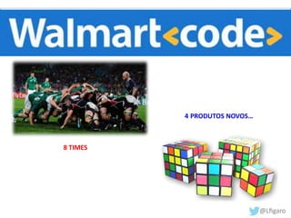 8 TIMES 
O Resultado 
4 PRODUTOS NOVOS… 
 