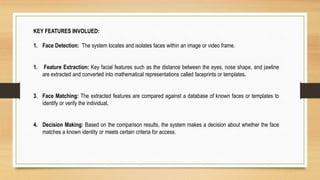 face recognition based attendance system for google meet | PPTX