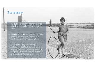 Pillars of DevOps: Platform, Method and Architecture