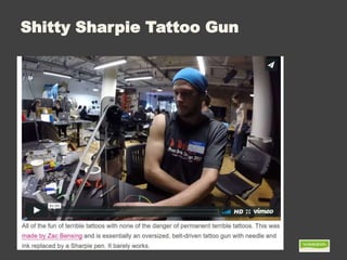 Shitty Sharpie Tattoo Gun
 