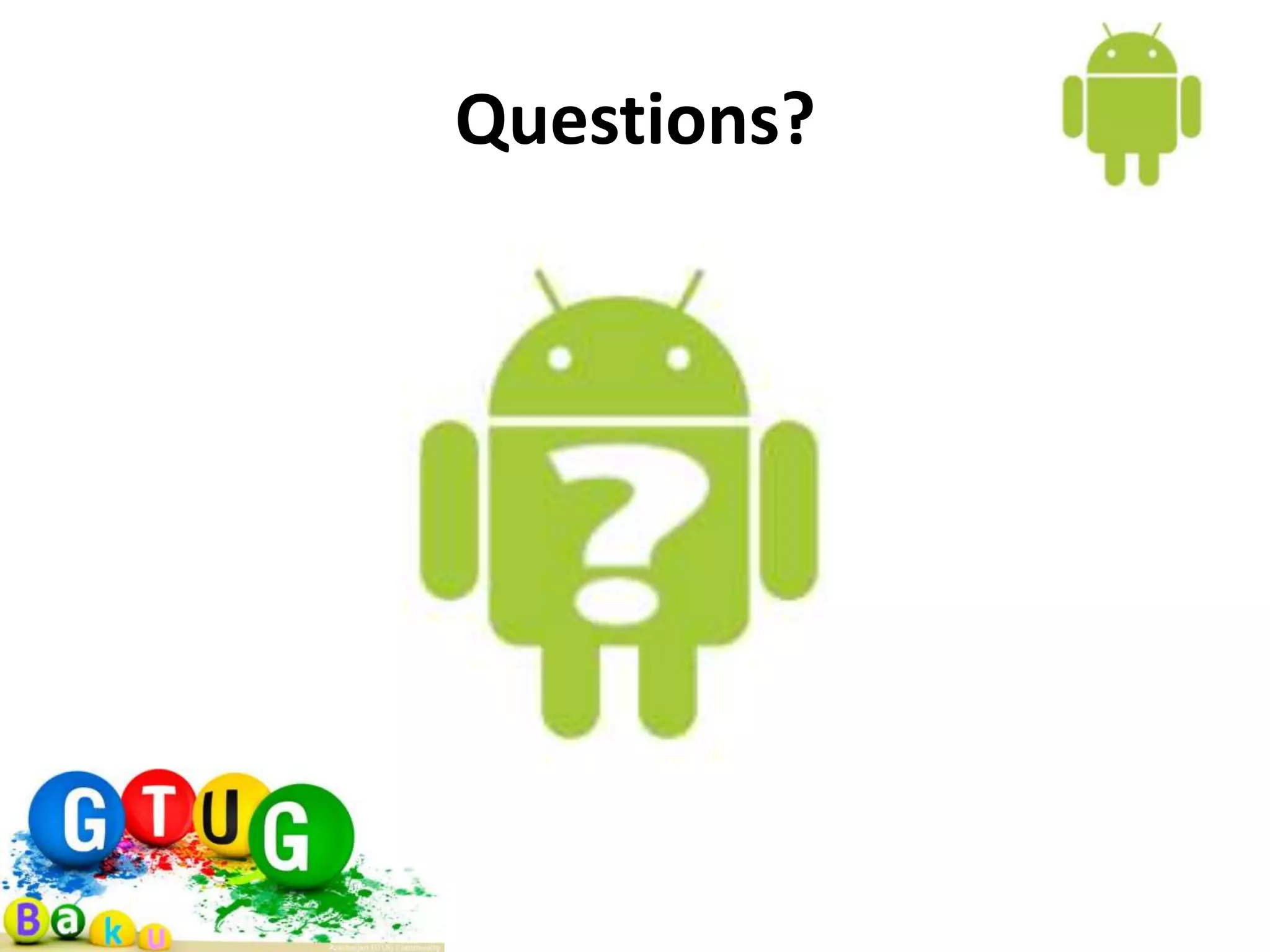 Questions? 