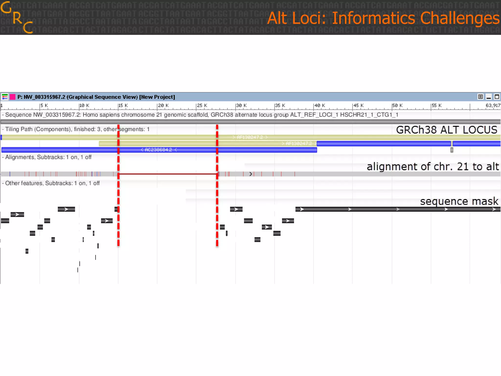 Alt Loci: Informatics Challenges
 