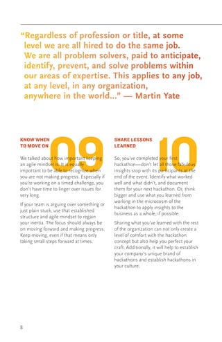 You Can Hack That: How to Use Hackathons to Solve Your Toughest ...