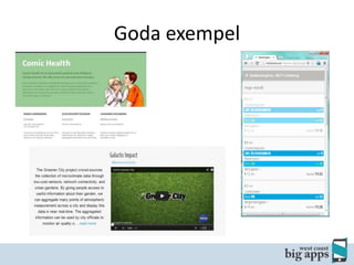 Goda exempel

 