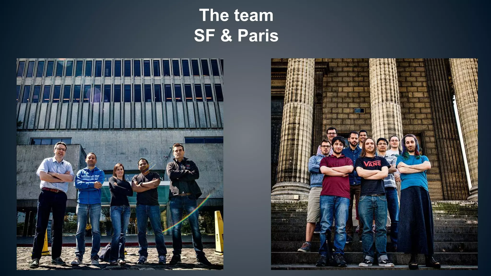 The team
SF & Paris
 