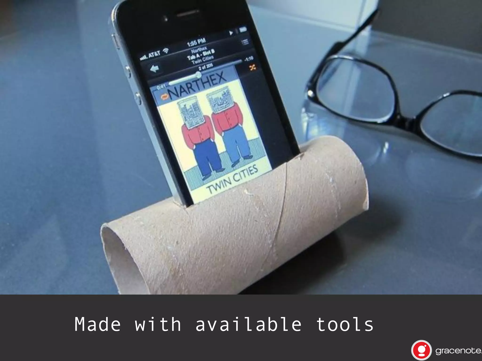 Made with available tools

 