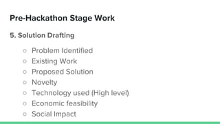 Strategies and Roadmap to win any Hackathon | PPTX