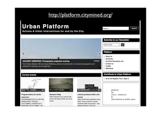 http://platform.citymined.org/
 