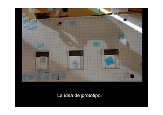La idea de prototipo.
 