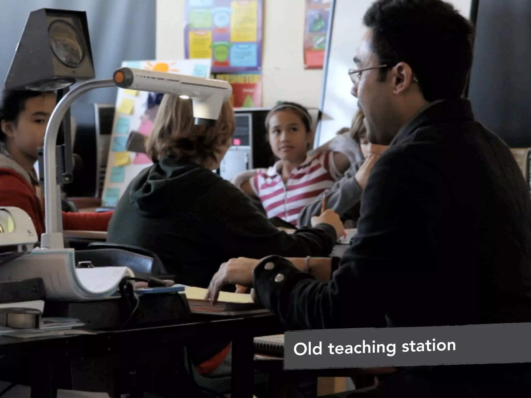 Old teaching station
 