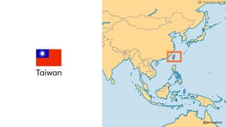 @jennyshen@jennyshen
Taiwan
Operation World
 