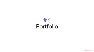 @jennyshen
Portfolio
#1
 