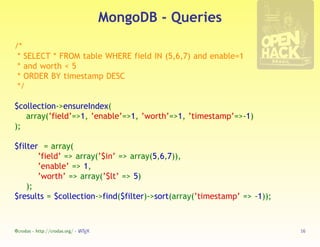 MongoDB Advanced Topics | PDF