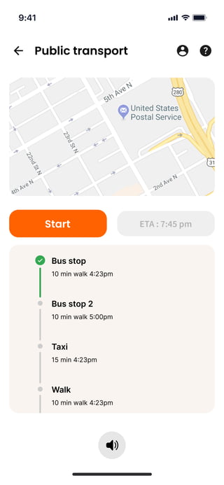 Accessible Urban Navigation App UX Case Study | Inclusive Design for ...