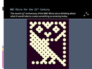  a community  We’ve a new and improved Backstage website/blog: http://welcomebackstage.comBlog now allows comments – we’d love to hear your feedback!