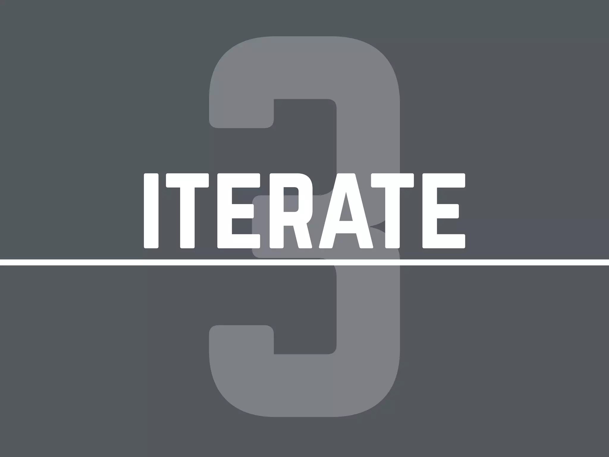 3iterate
 