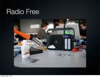 Radio Free




Saturday, May 7, 2011
 