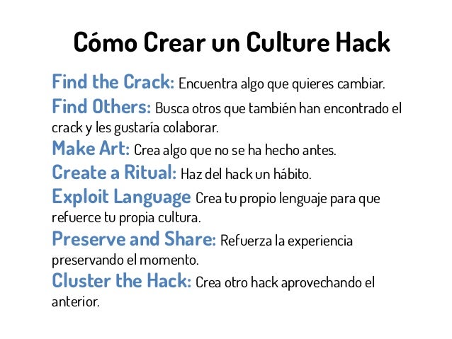 Como Crear Un Hack