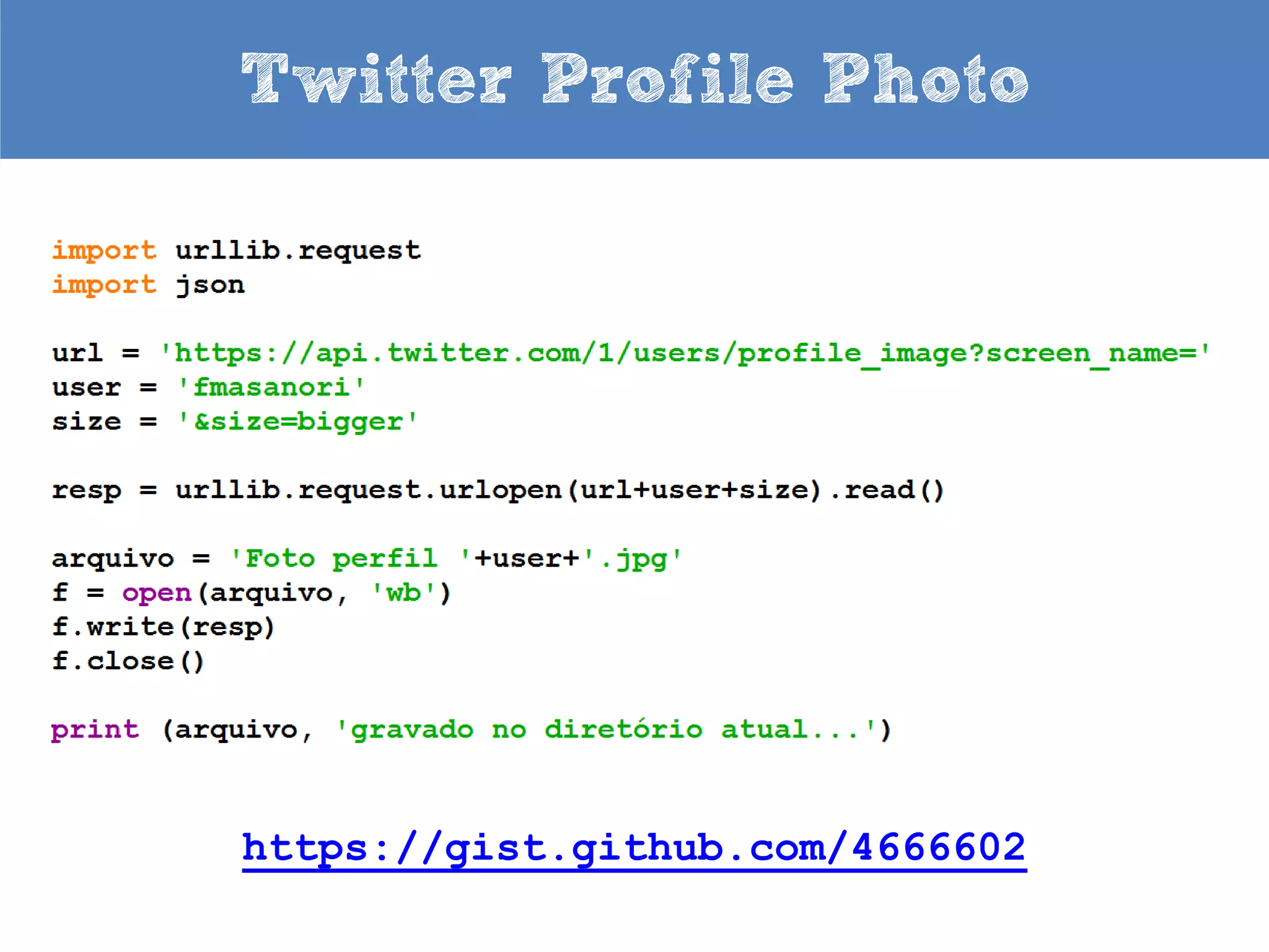 Aquecimento: Install Python 3
• Windows
– download
– executar > next > next...

• Linux
– sudo apt-get install idle-python3.3

• Mac OS X
– sudo port install python32

 