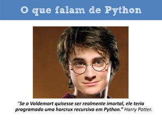 Python: quem usa

 