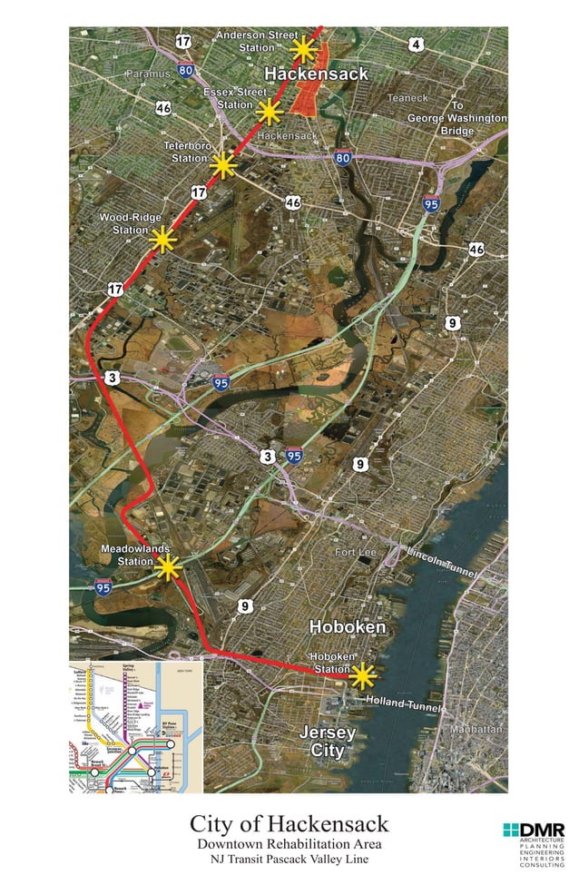 Hackensack plan maps and images PDF