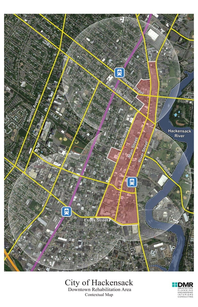 Hackensack plan maps and images PDF