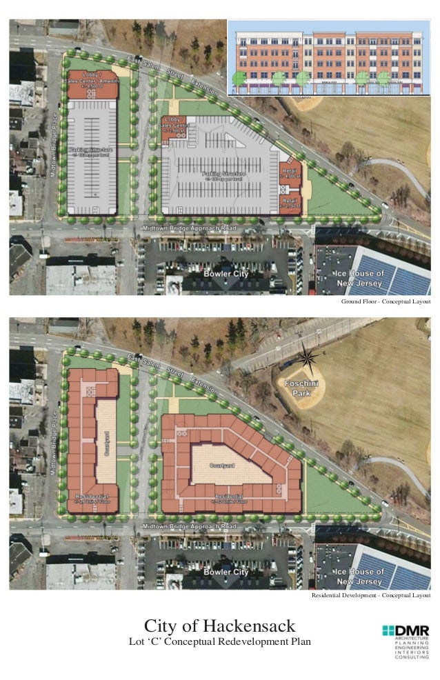 Hackensack plan maps and images