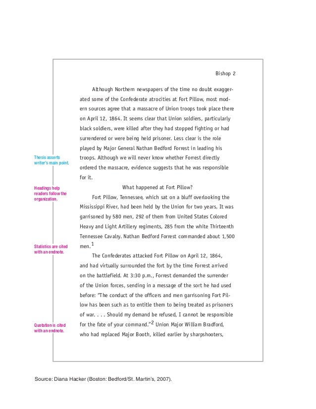 chicago manual style example essay