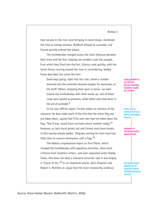 Chicago (CMS) Research Paper - Diana Hacker (Boston: Bedford/St. Martin ...