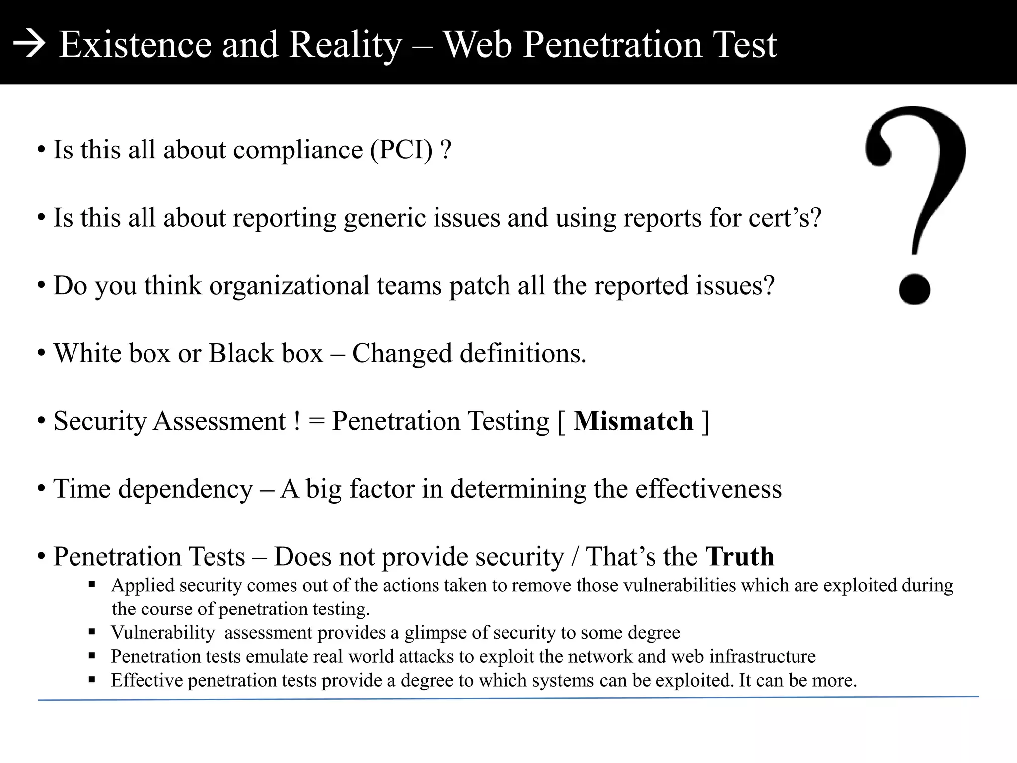  Web Application Security Standards - ??  ! Answers ! Standards provide specific classification of vulnerabilities