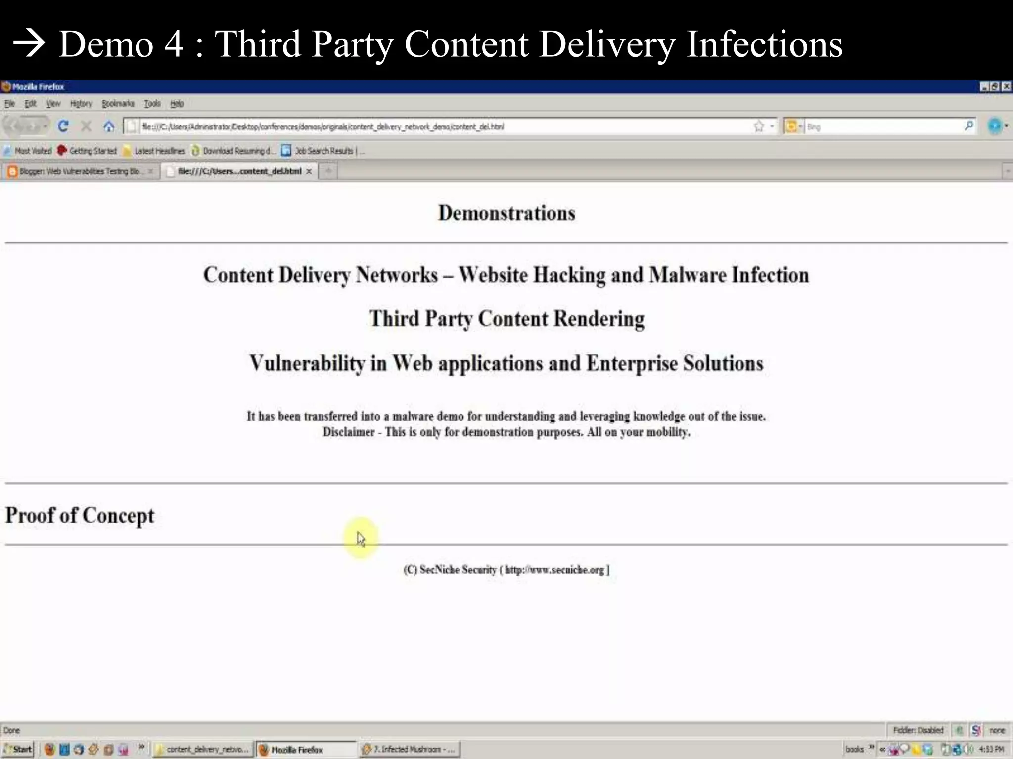  Why Security Testing ?Defacement Statistics© Zone H