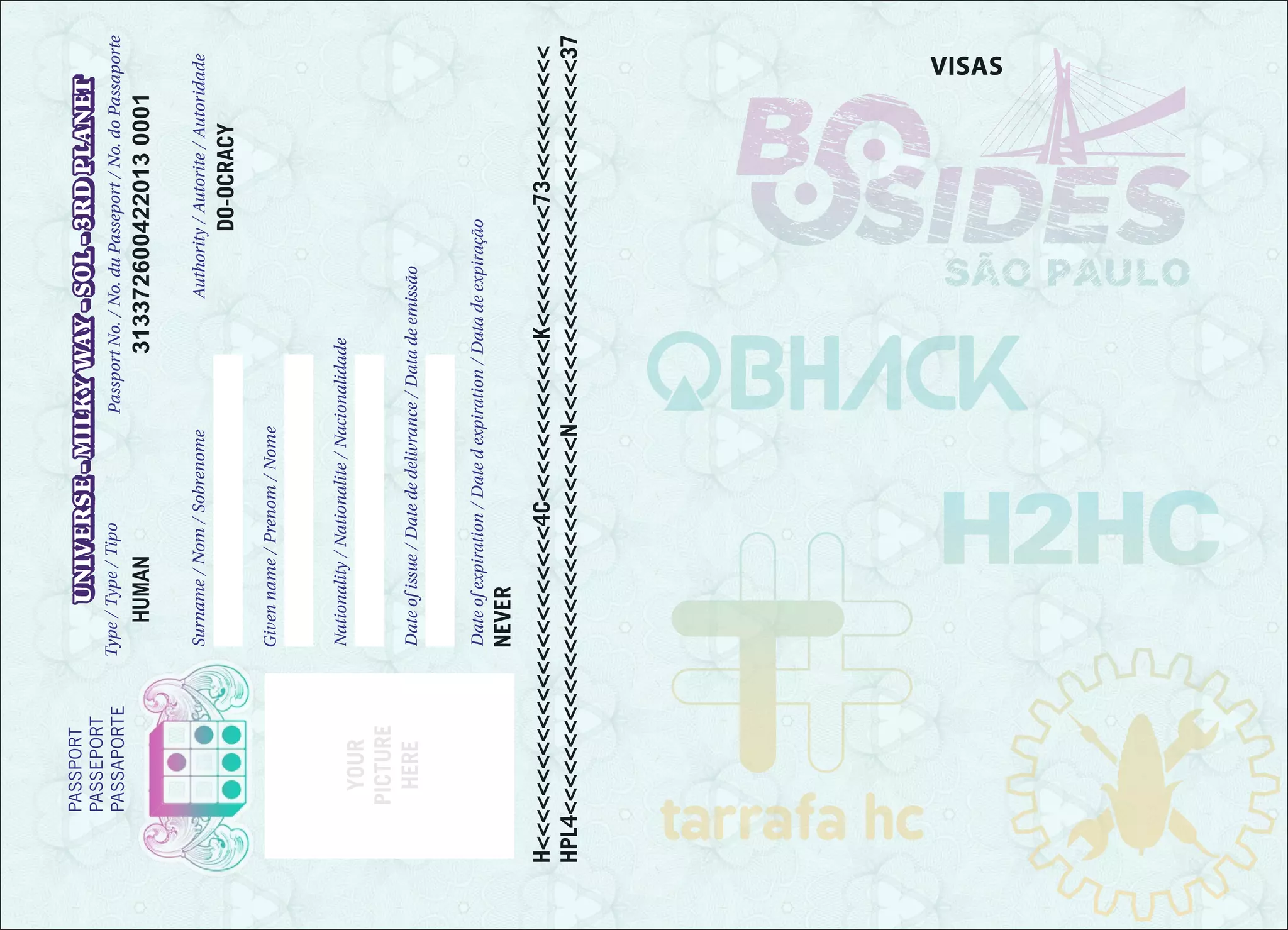 Hacker Passport Brazil