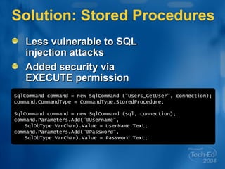 Hackers Paradise SQL Injection Attacks | PPT