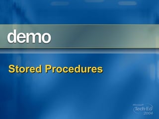Stored Procedures 